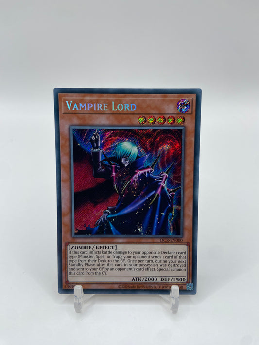 Vampire Lord  Secret Rare Dark Crisis (25th Anniversary Edition) DCR-EN000