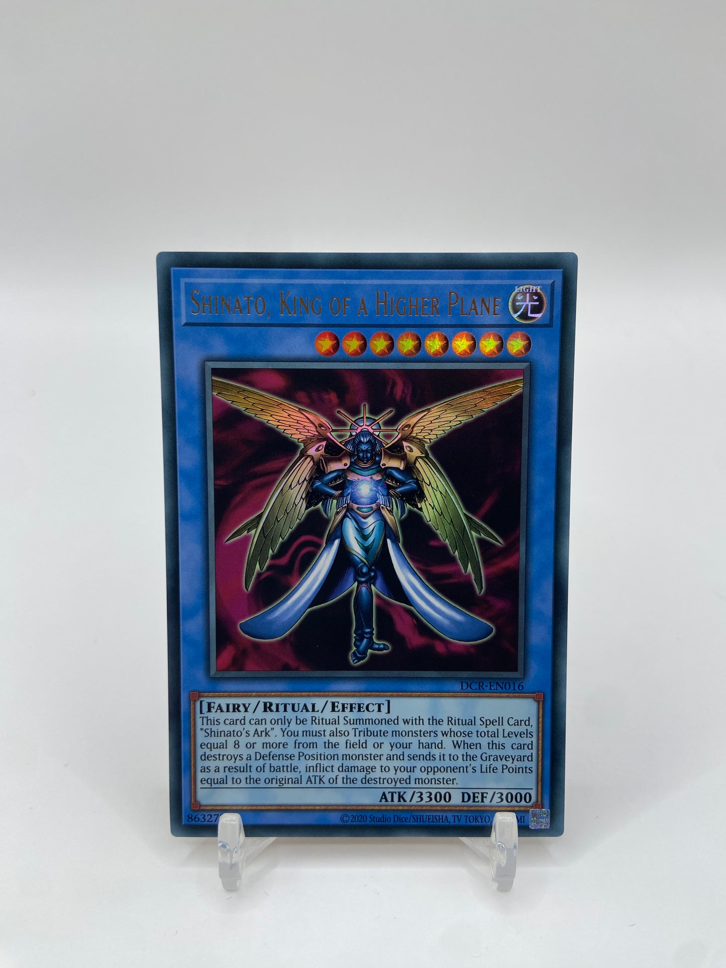 Shinato, King of a Higher Plane Ultra Rare Dark Crisis (25th Anniversary Edition)  DCR-EN016