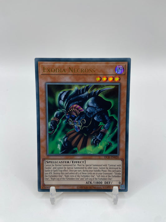 Exodia Necross Ultra Rare  Dark Crisis (25th Anniversary Edition) DCR-EN020