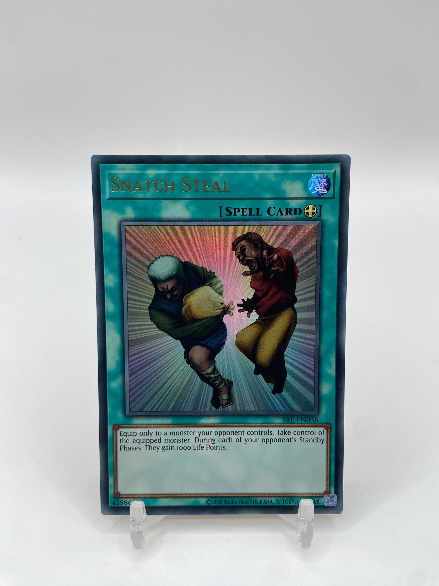 Snatch Steal Ultra Rare Spell Ruler (25th Anniversary Edition) SRL-EN036