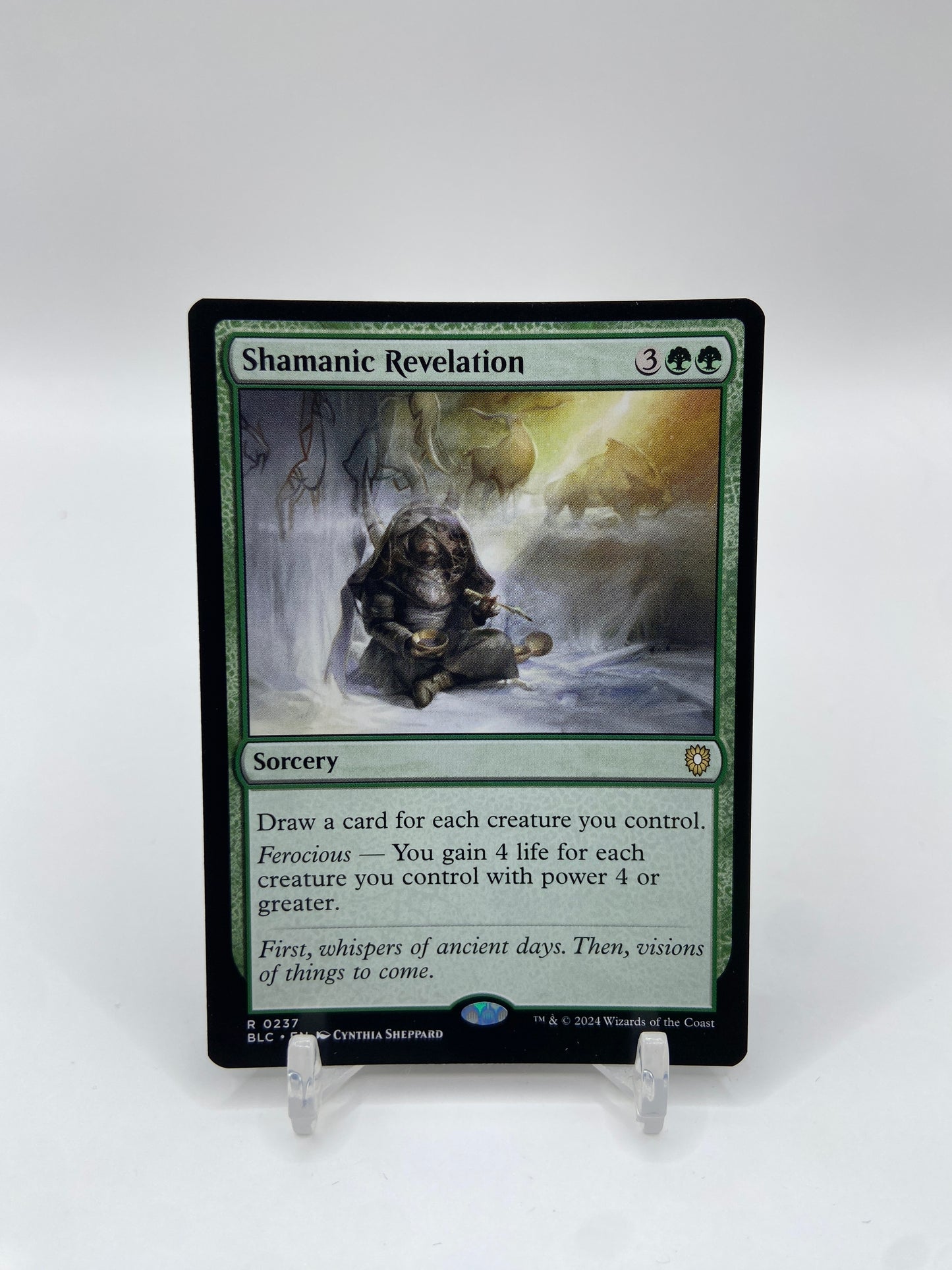 Shamanic Revelation Commander: Bloomburrow R 237