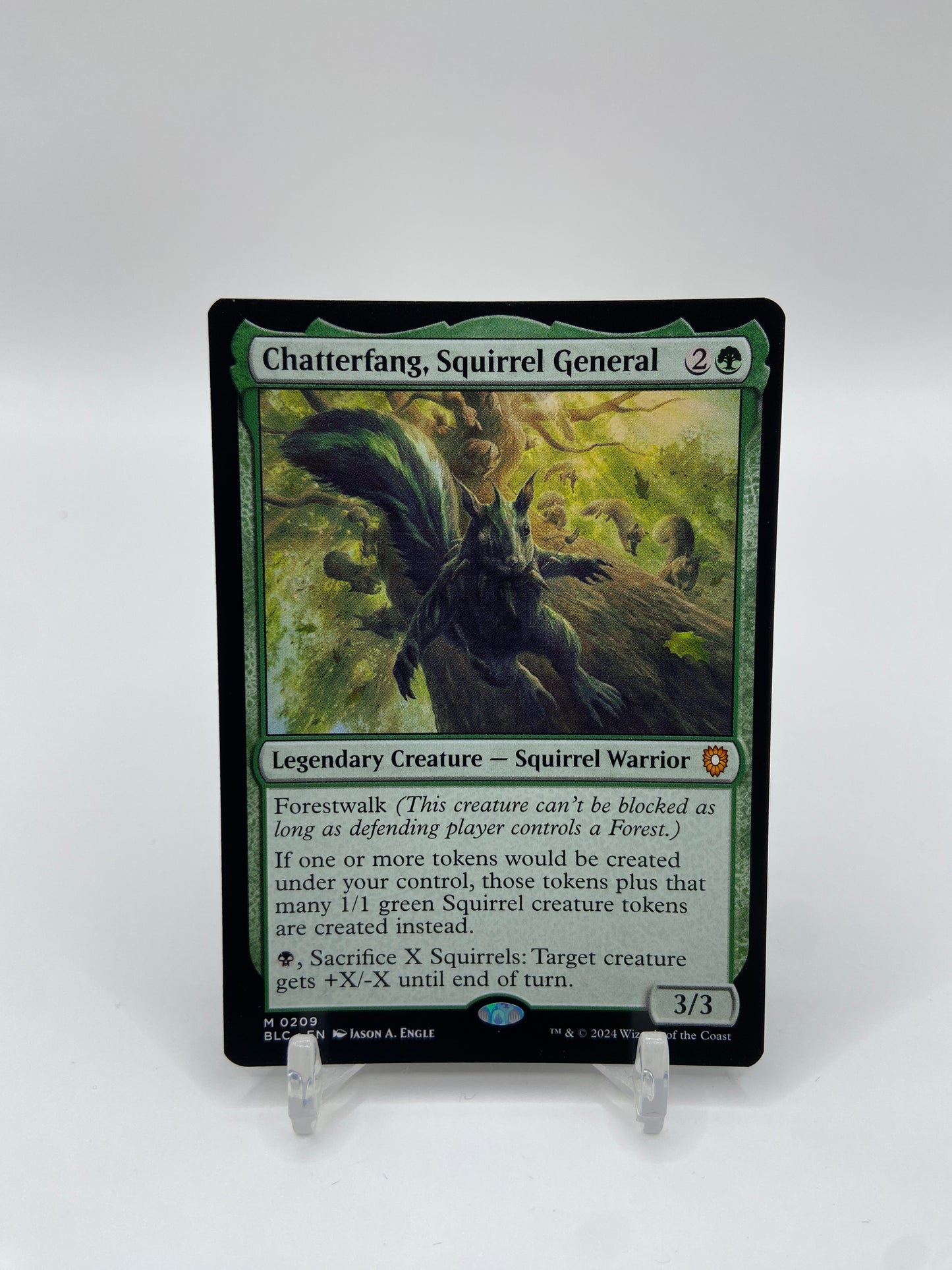 Chatterfang, Squirrel General Commander: Bloomburrow M 209