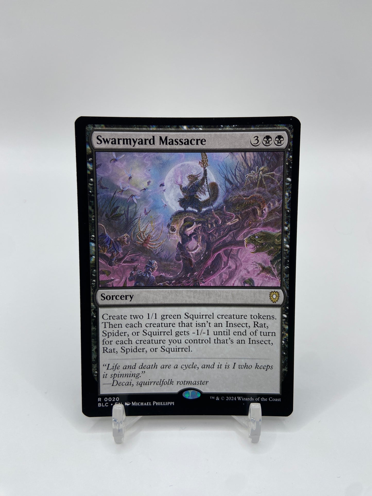 Swarmyard Massacre Commander: Bloomburrow R 20