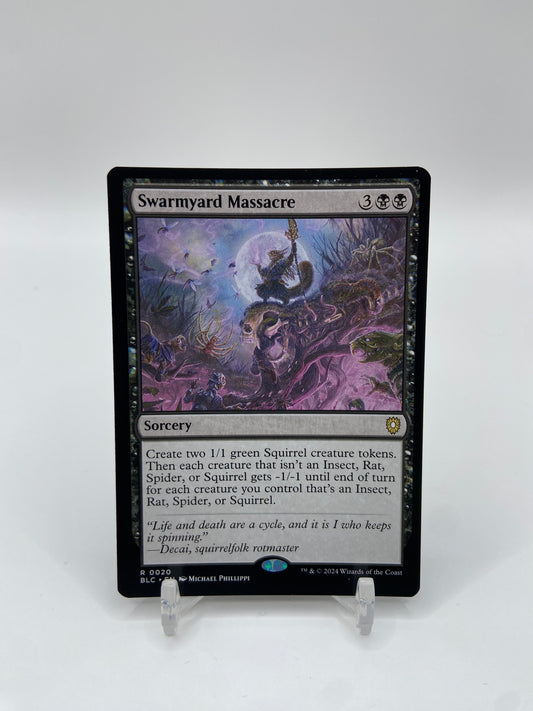 Swarmyard Massacre Commander: Bloomburrow R 20