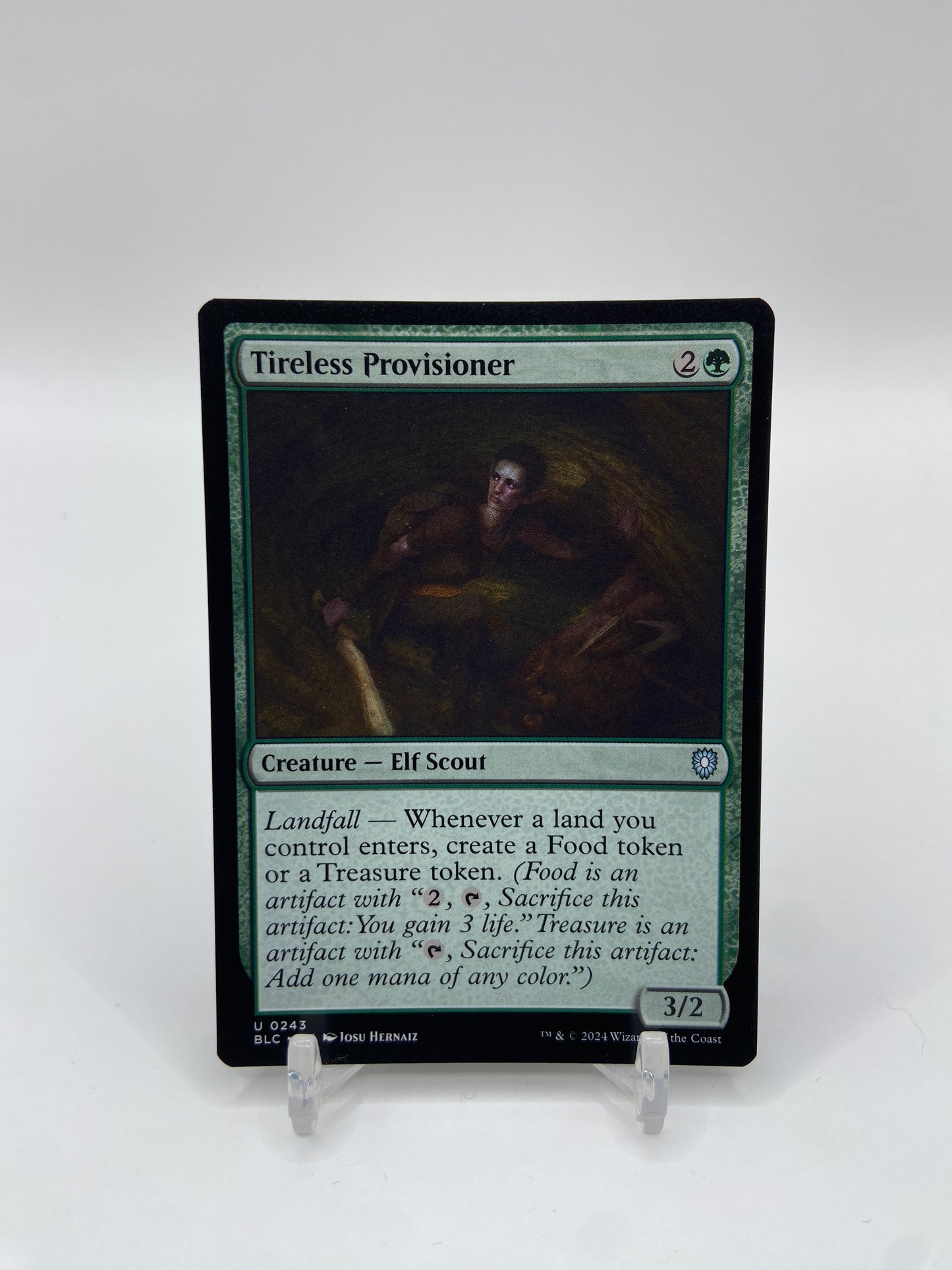 Tireless Provisioner Commander: Bloomburrow U 243