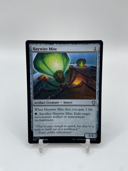 Haywire Mite Commander: Bloomburrow U 274