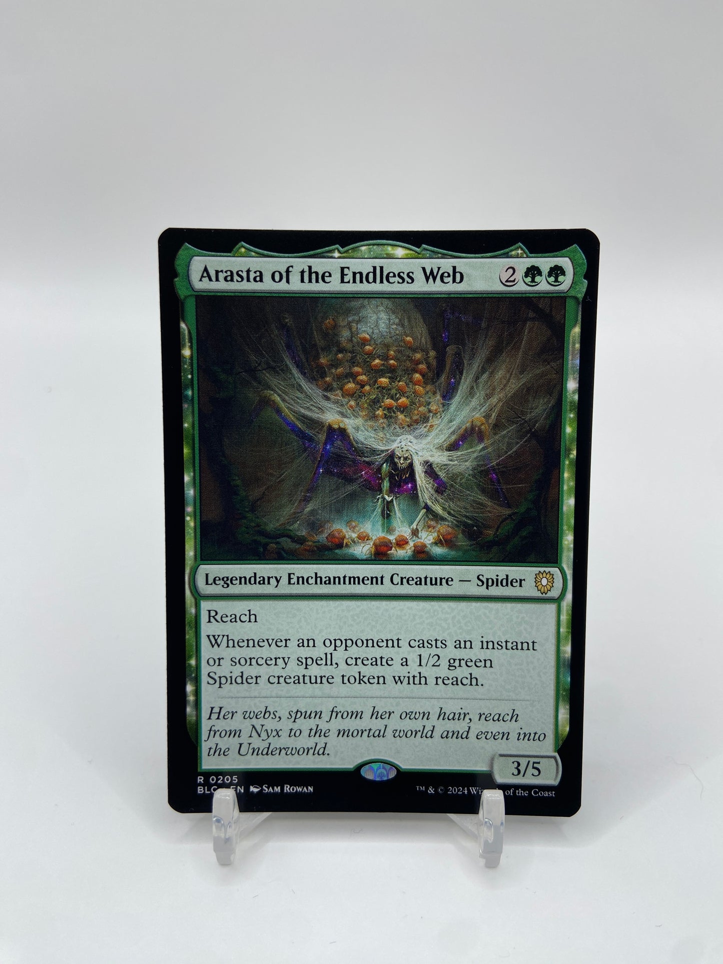 Arasta of the Endless Web Commander: Bloomburrow R 205