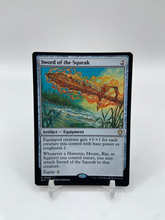 Sword of the Squeak Commander: Bloomburrow R 40