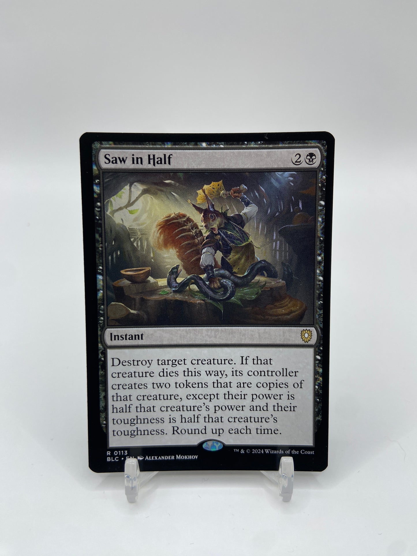 Saw in Half Commander: Bloomburrow 113