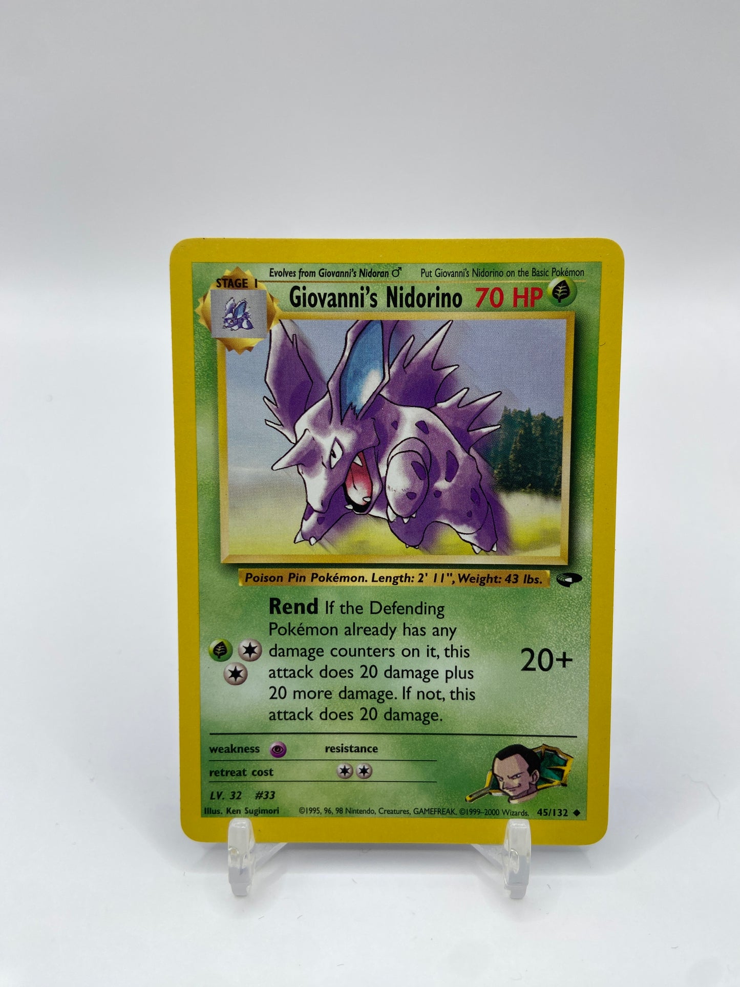 Giovanni's Nidorino Gym Challenge  45/132