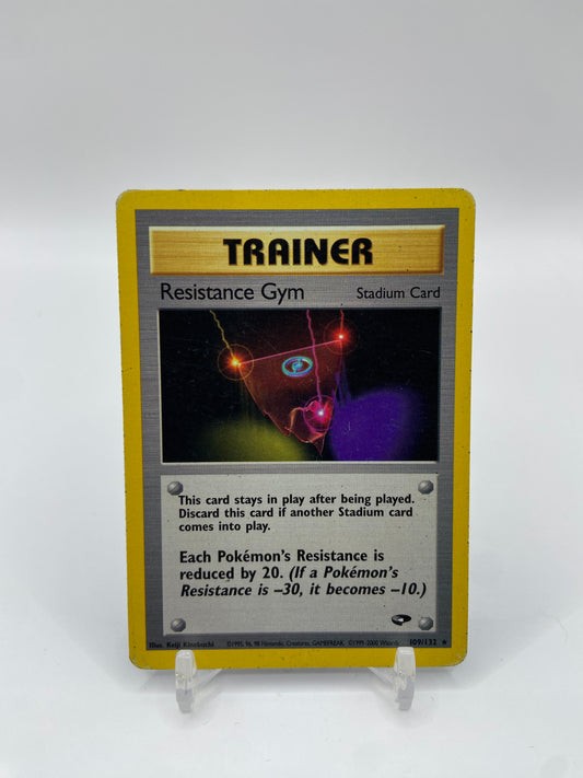 Resistance Gym Rare Gym Challenge  109/132