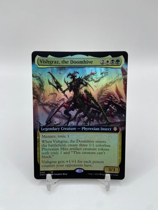 Vishgraz, the Doomhive Foil (Extended Art) Commander: Phyrexia: All Will Be One M 40