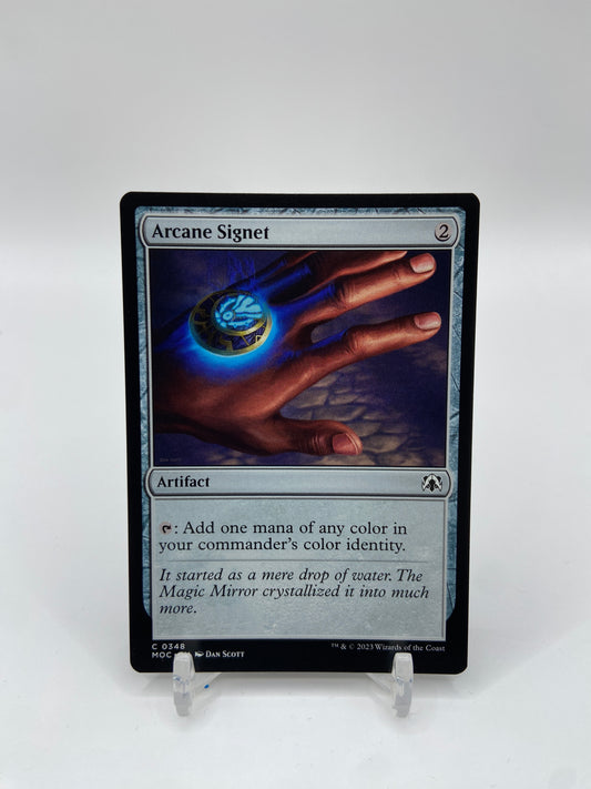 Arcane Signet Commander: March of the Machine C