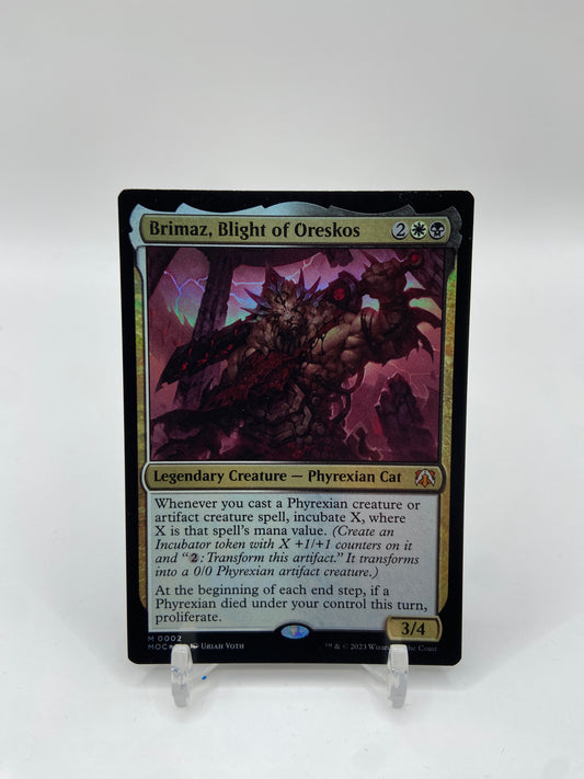 Brimaz, Blight of Oreskos Foil Commander: March of the Machine M 2