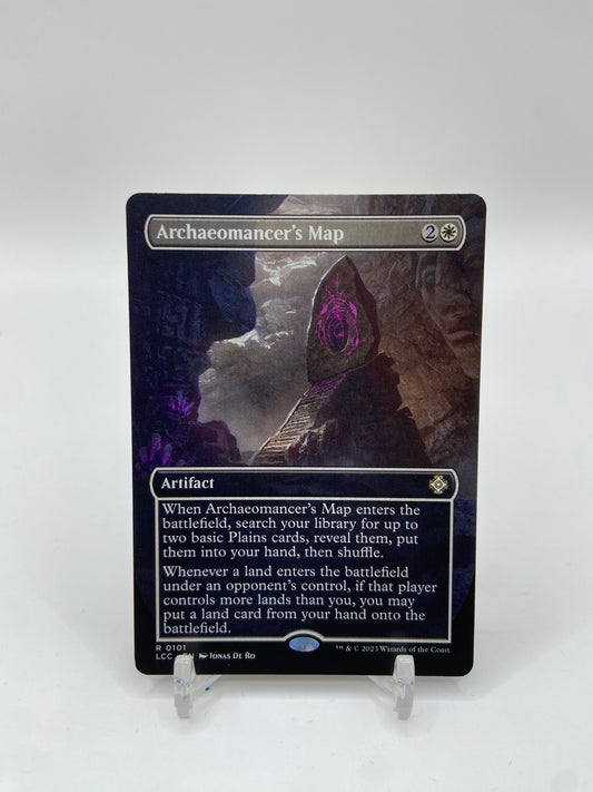 Archaeomancer's Map (Borderless) Commander: The Lost Caverns of Ixalan R 101