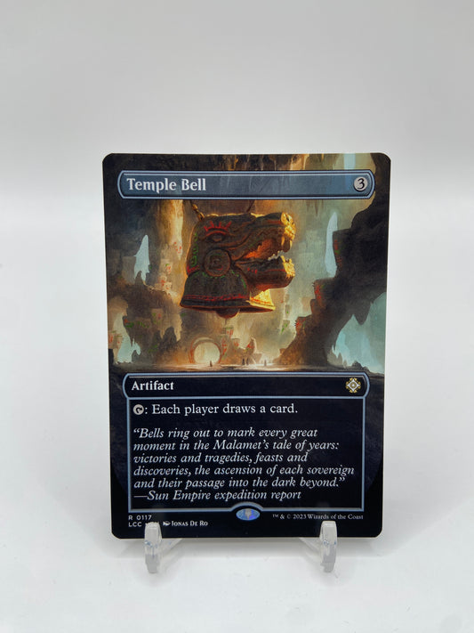 Temple Bell (Borderless) Commander: The Lost Caverns of Ixalan R 117