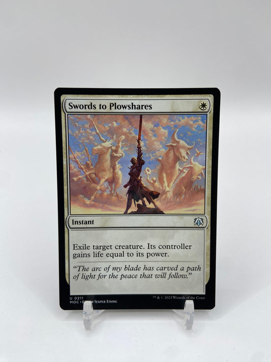 Swords to Plowshares Commander: March of the Machine U