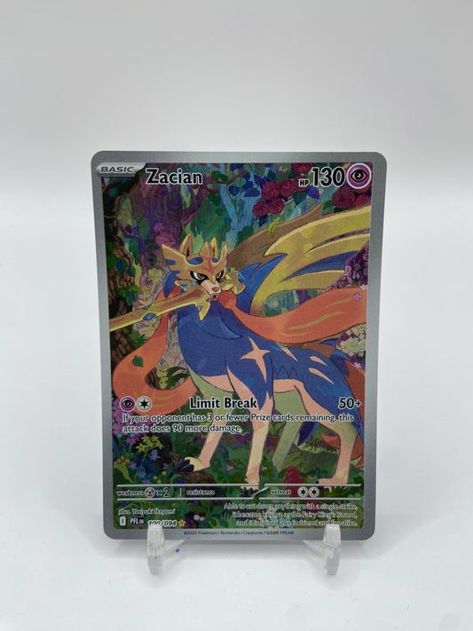 Zacian Illustration Rare Full Art  Phantasmal Flames 100/094