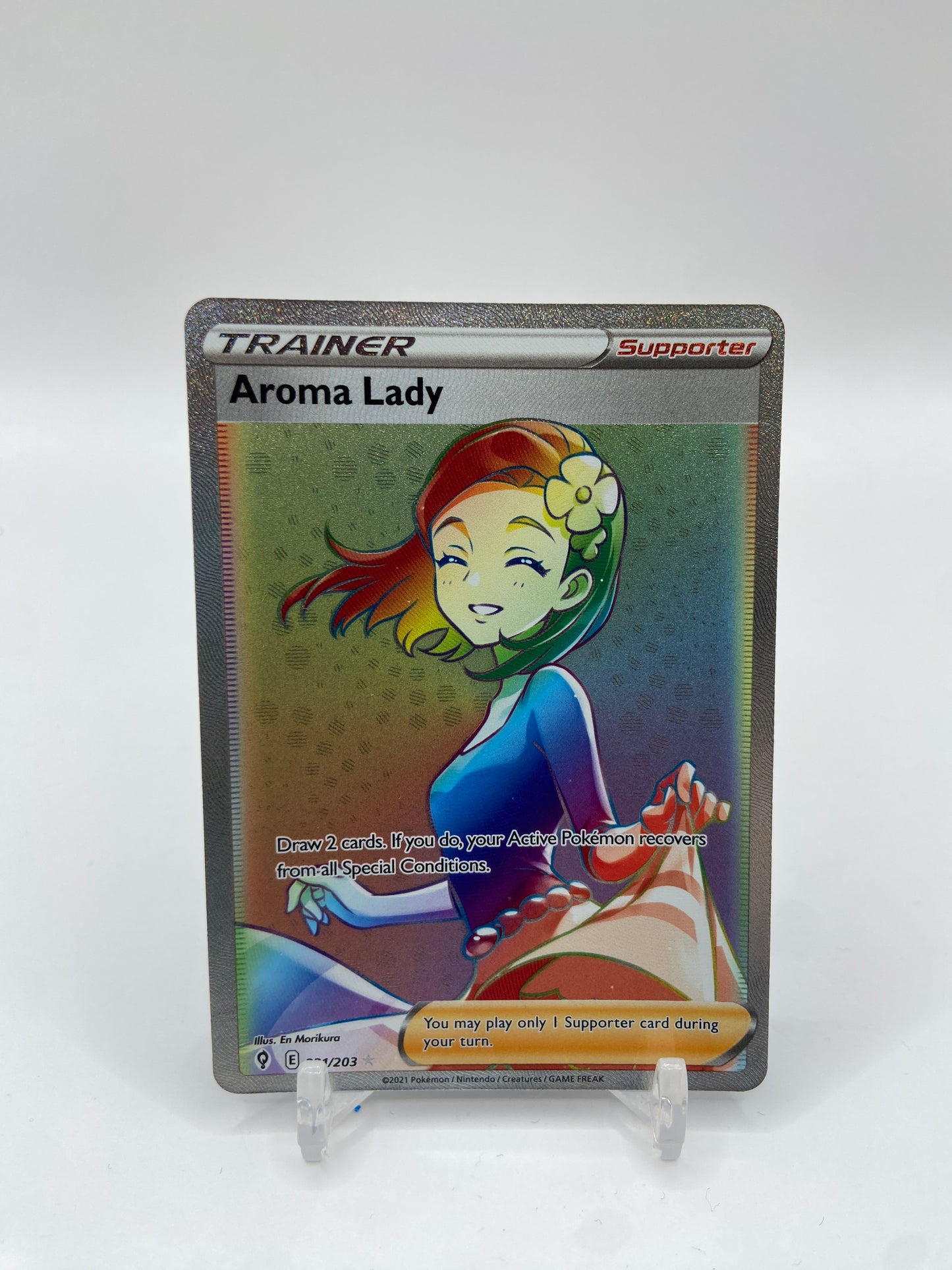 Aroma Lady Rainbow Secret Rare  Evolving Skies 221/203
