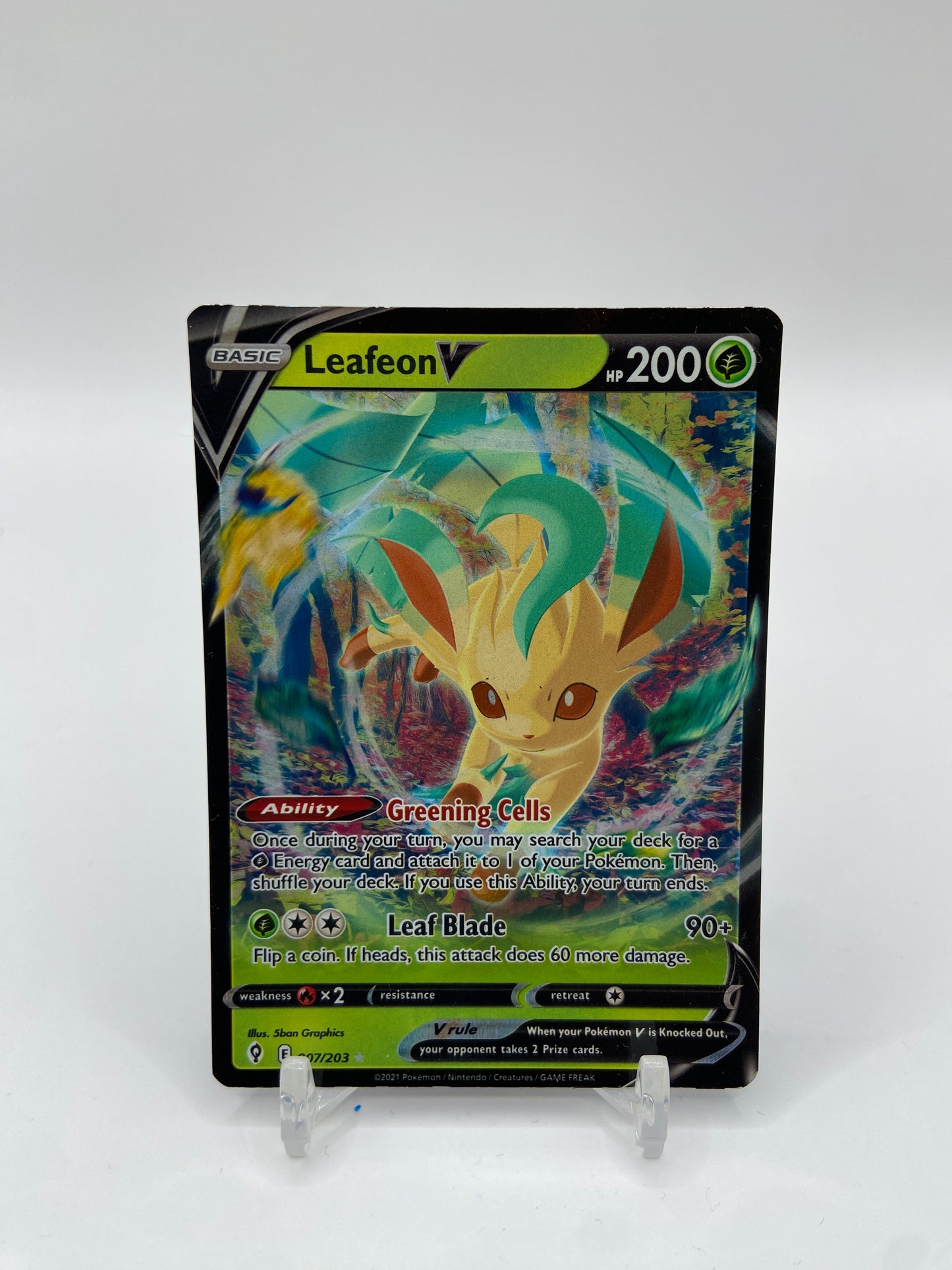 Leafeon V Evolving Skies 007/203