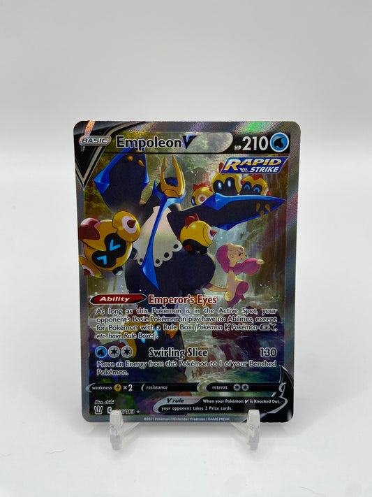 Empoleon V Alternate Full Art Secret Rare Battle Styles 146/163