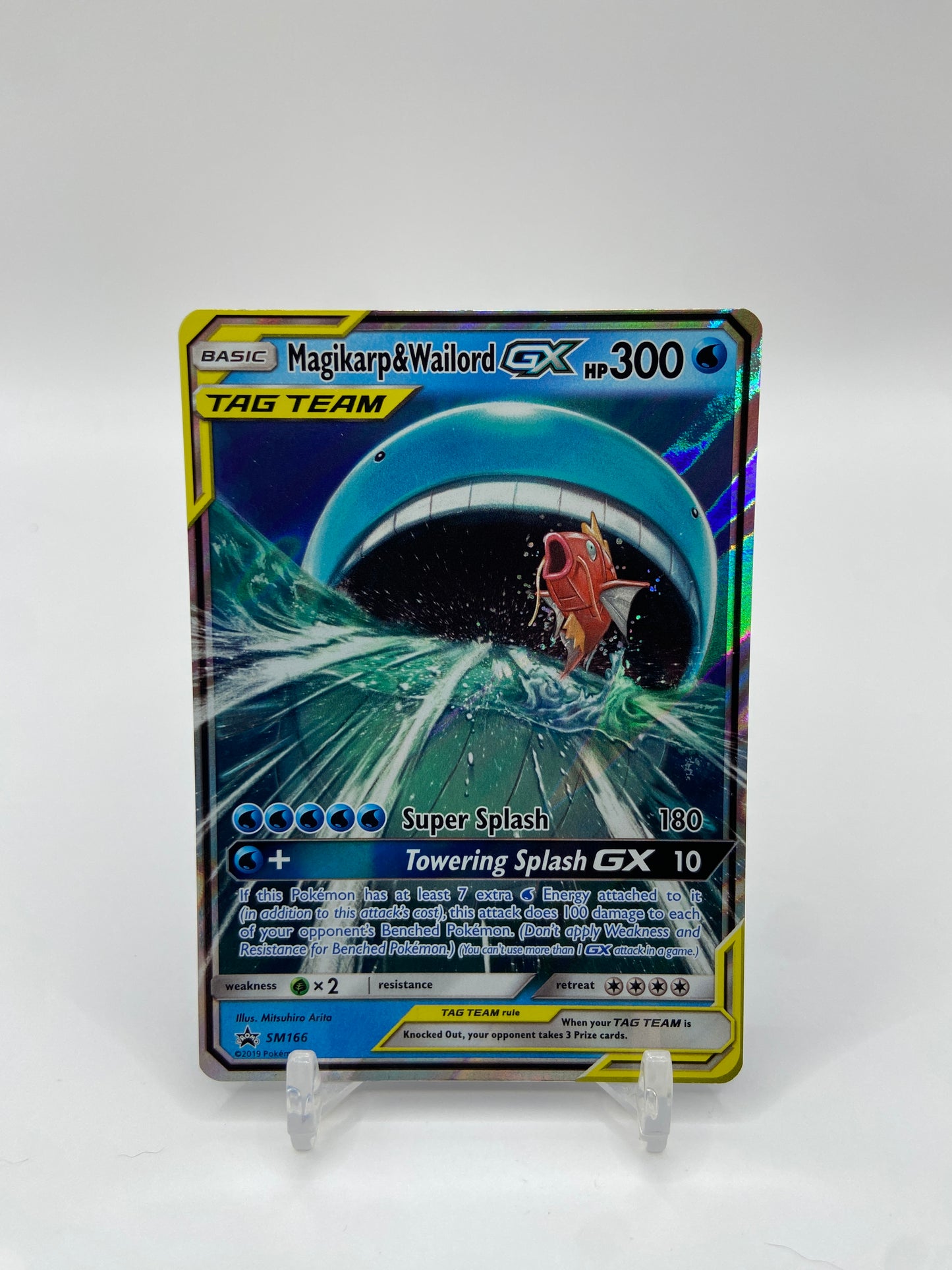 Magikarp & Wailord GX Sun & Moon Promo SM166