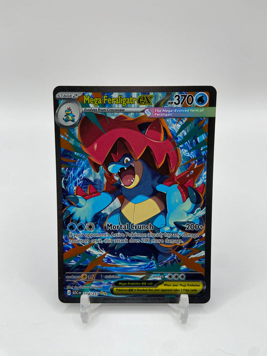 Mega Feraligatr ex Alt Art Secret Rare Ascended Heroes  274/217