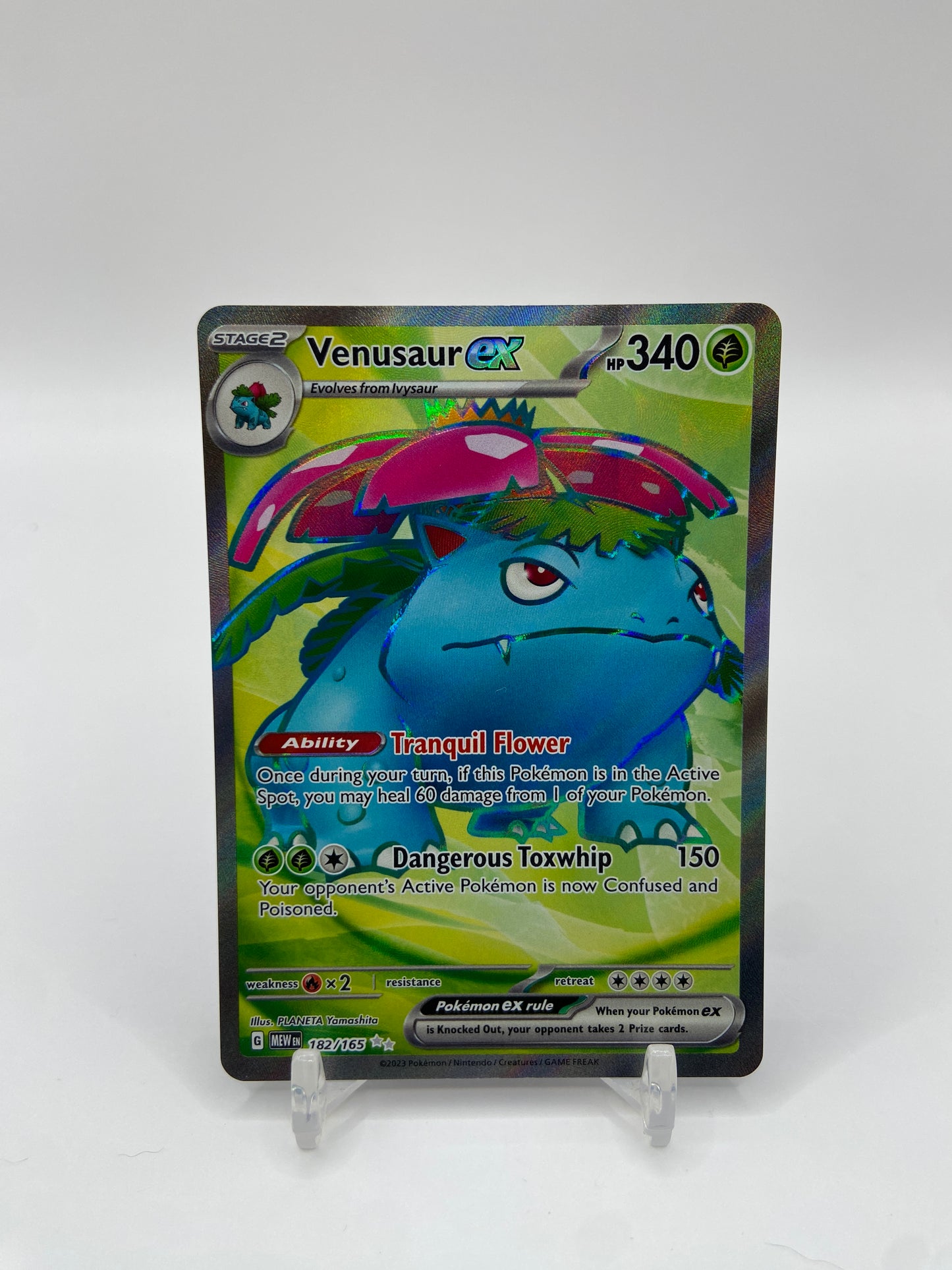 Venusaur ex Full Art 151  182/165