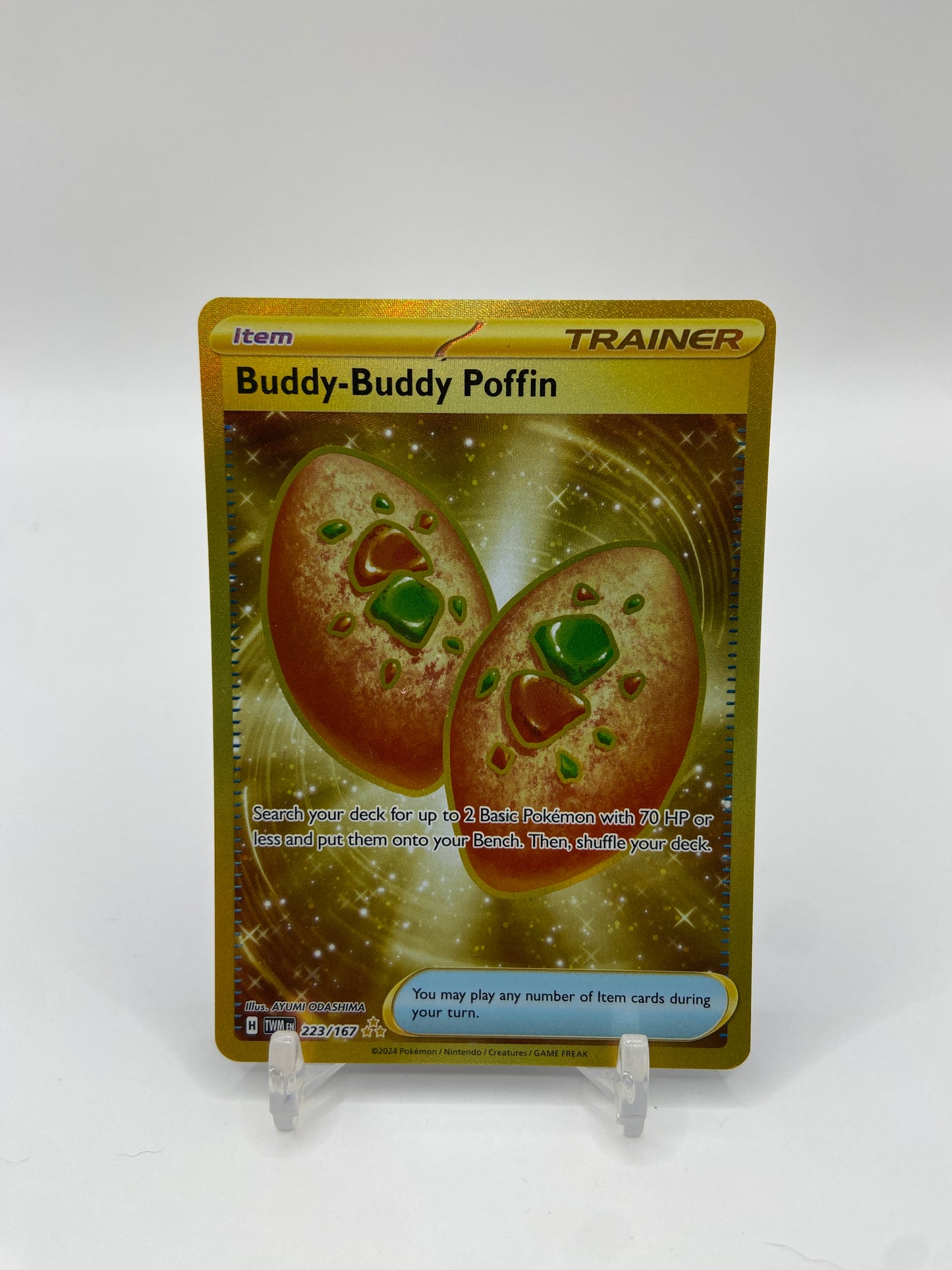 Buddy-Buddy Poffin Gold Secret Rare Twilight Masquerade 223/167