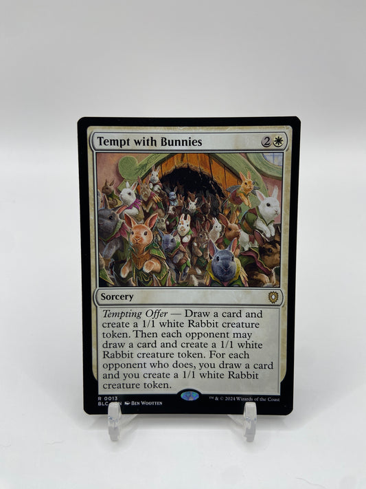 Tempt with Bunnies Commander: Bloomburrow R 13