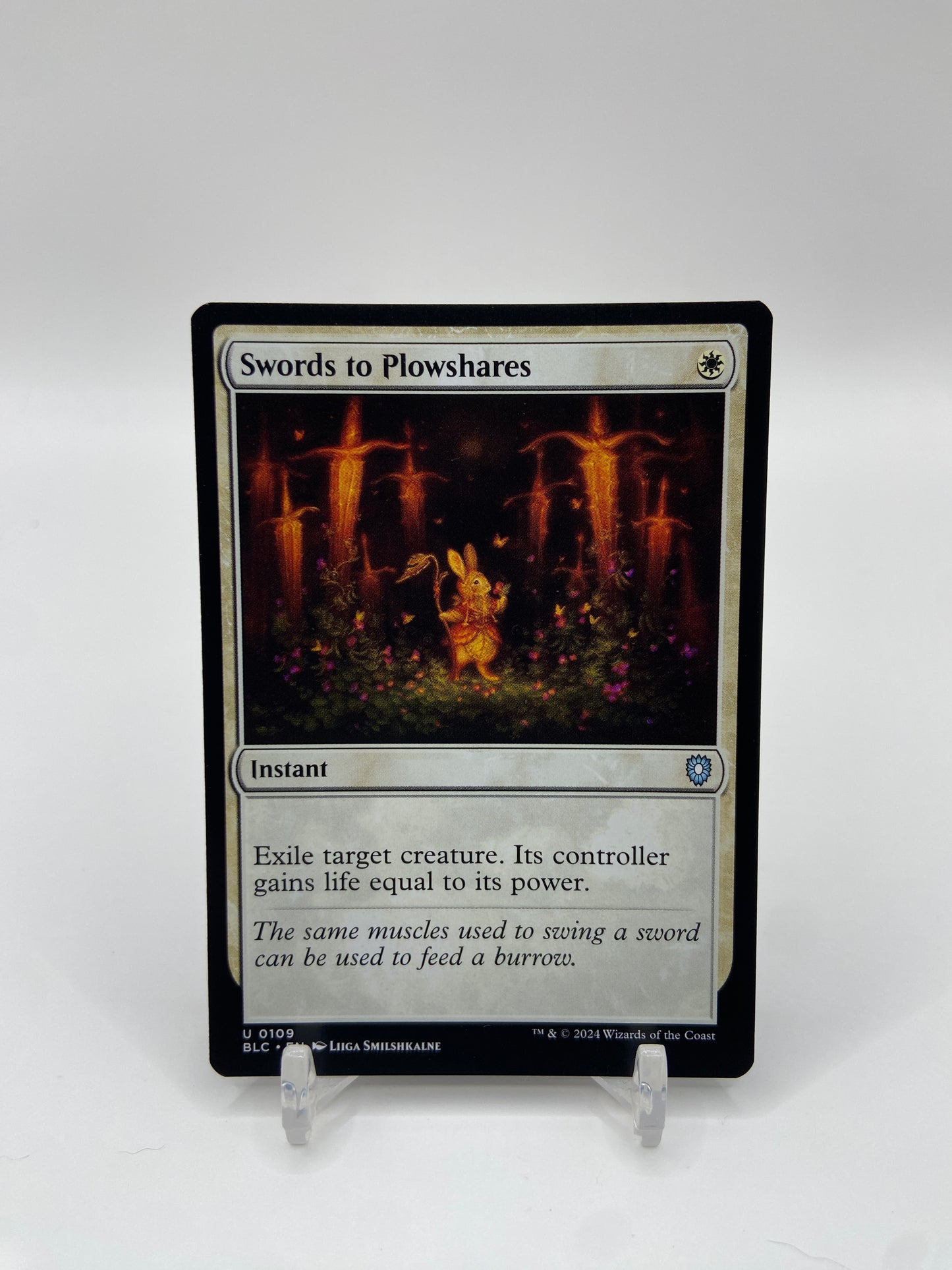 Swords to Plowshares Commander: Bloomburrow U 109