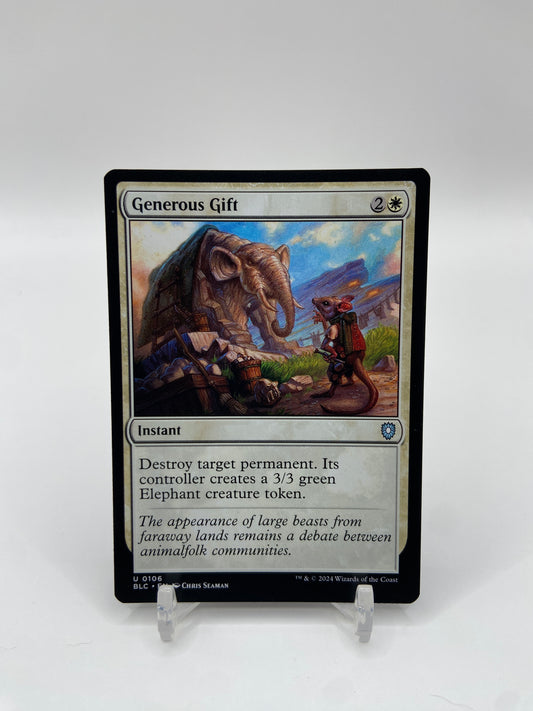 Generous Gift Commander: Bloomburrow U 106