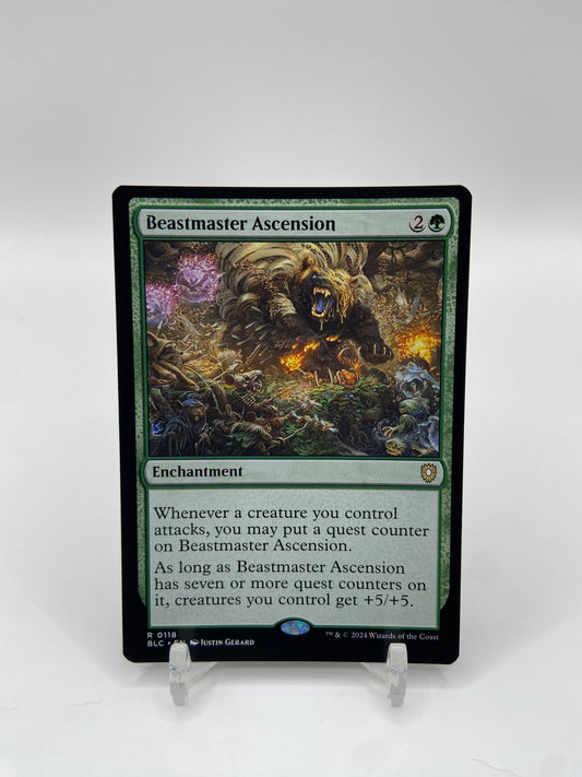 Beastmaster Ascension Commander: Bloomburrow R 118