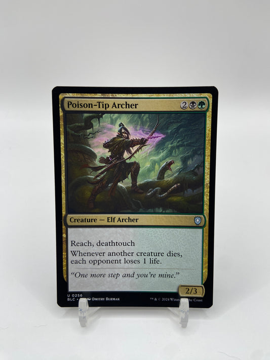 Poison-Tip Archer Commander: Bloomburrow U 256