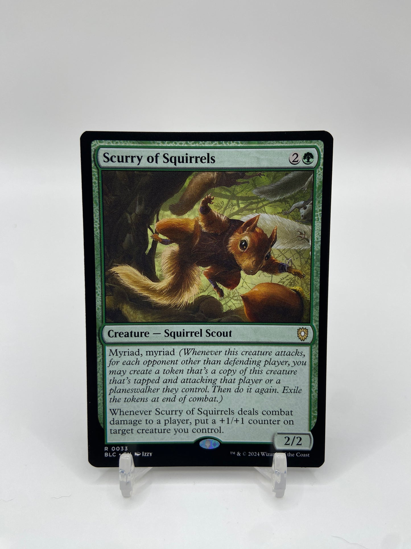 Scurry of Squirrels Commander: Bloomburrow R 33