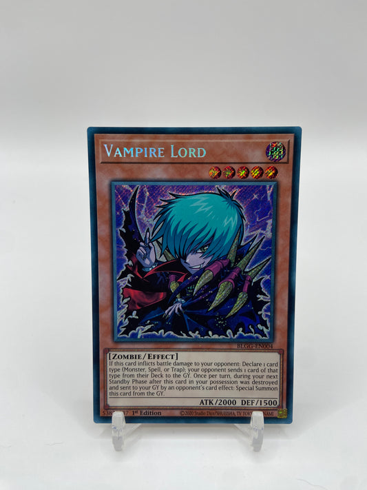 Vampire Lord Secret Rare Battles of Legend: Glorious Gallery BLGG-EN004