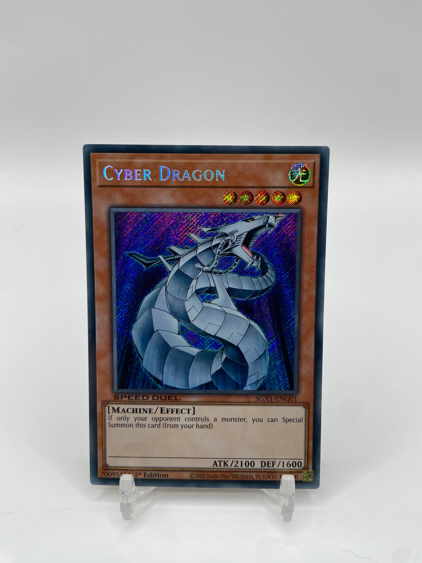 Cyber Dragon (Secret Rare) Speed Duel GX: Duel Academy Box  SGX1-ENG01