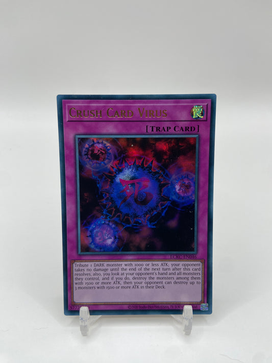 Crush Card Virus (Version 2) Ultra Rare Legendary Collection Kaiba  LCKC-EN046