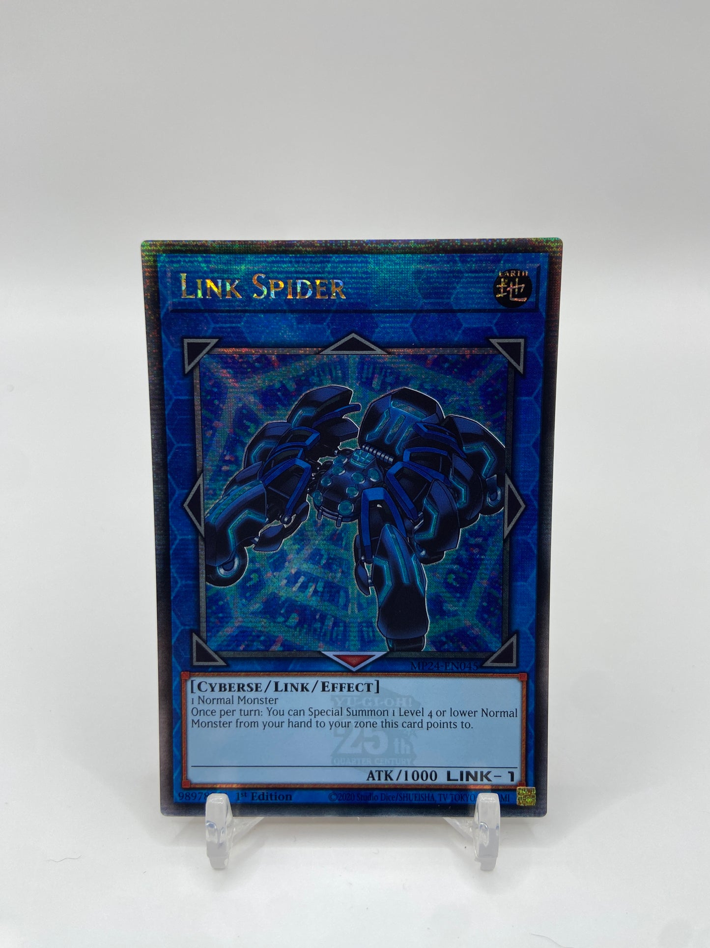 Link Spider Quarter Century Secret Rare 25th Anniversary Tin: Dueling Mirrors  MP24-EN045