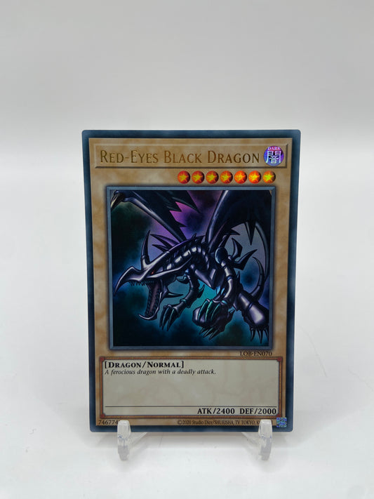 Red-Eyes Black Dragon Ultra Rare Legend of Blue Eyes White Dragon (25th Anniversary Edition)  LOB-EN070