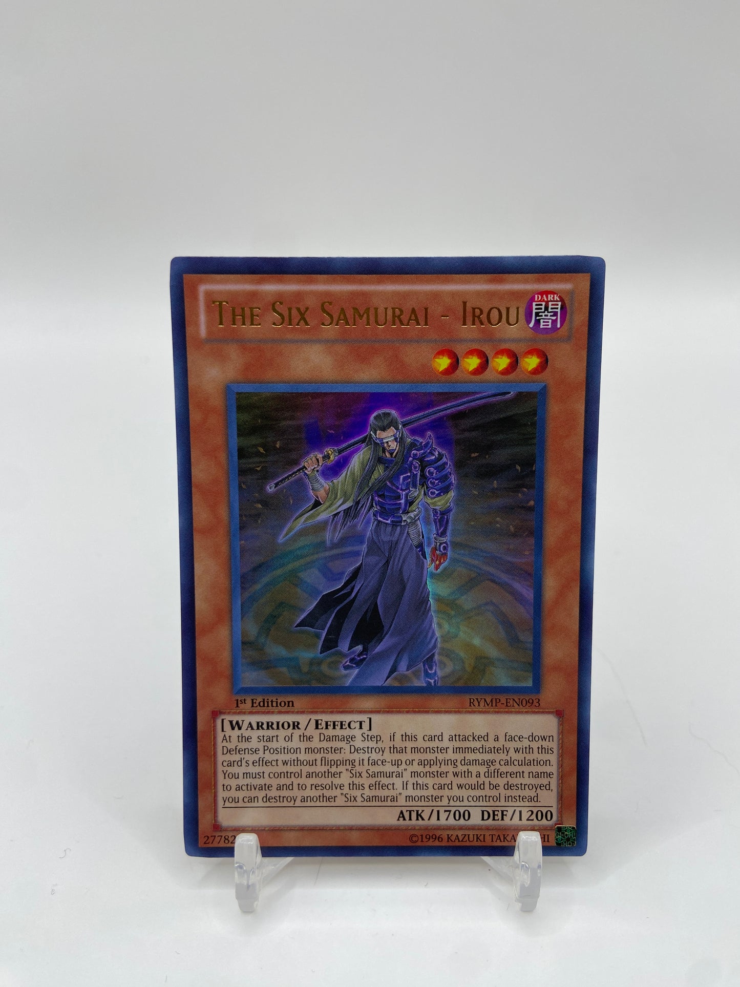 The Six Samurai - Irou Ultra Rare  Ra Yellow Mega Pack RYMP-EN093
