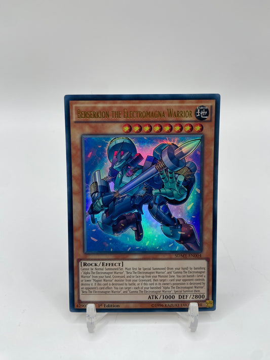 Berserkion the Electromagna Warrior Ultra Rare Structure Deck: Yugi Muto  SDMY-EN004