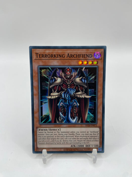 Terrorking Archfiend Super Rare Dark Crisis (25th Anniversary Edition) DCR-EN072