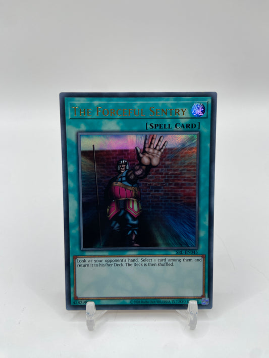 The Forceful Sentry Ultra Rare Spell Ruler (25th Anniversary Edition)  SRL-EN045