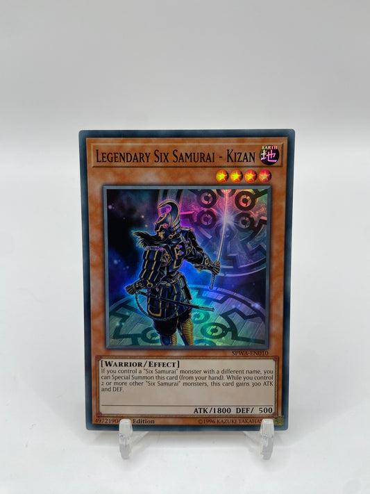 Legendary Six Samurai - Kizan Super Rare  Spirit Warriors SPWA-EN010