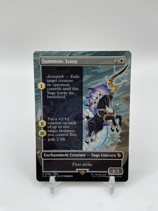 Summon: Ixion (Borderless) Commander: FINAL FANTASY R 195