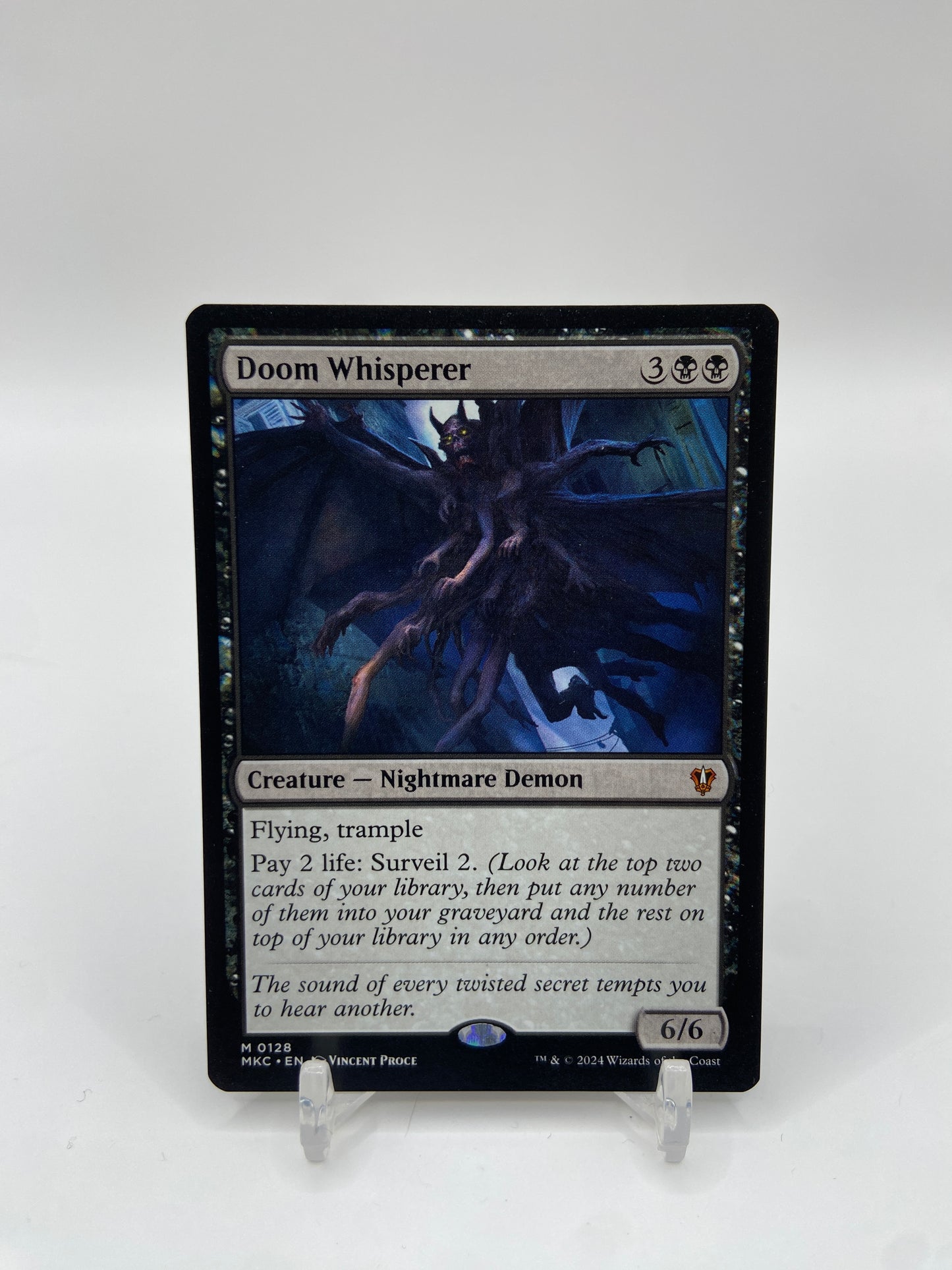Doom Whisperer Commander: Murders at Karlov Manor M 128