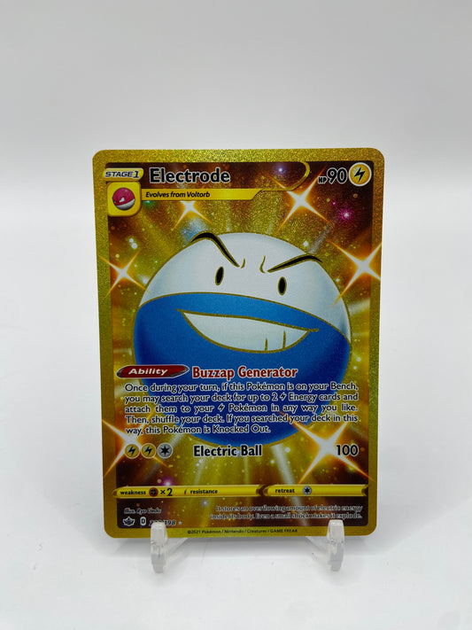 Electrode Gold Secret Rare Chilling Reign  222/198