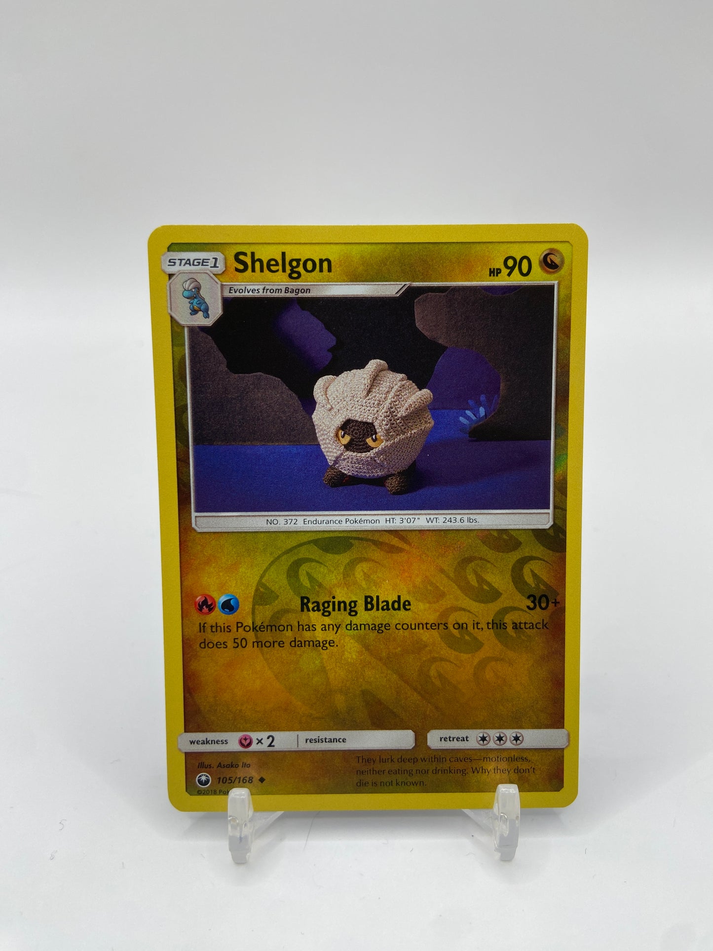 Shelgon Reverse Holo Celestial Storm 105/168