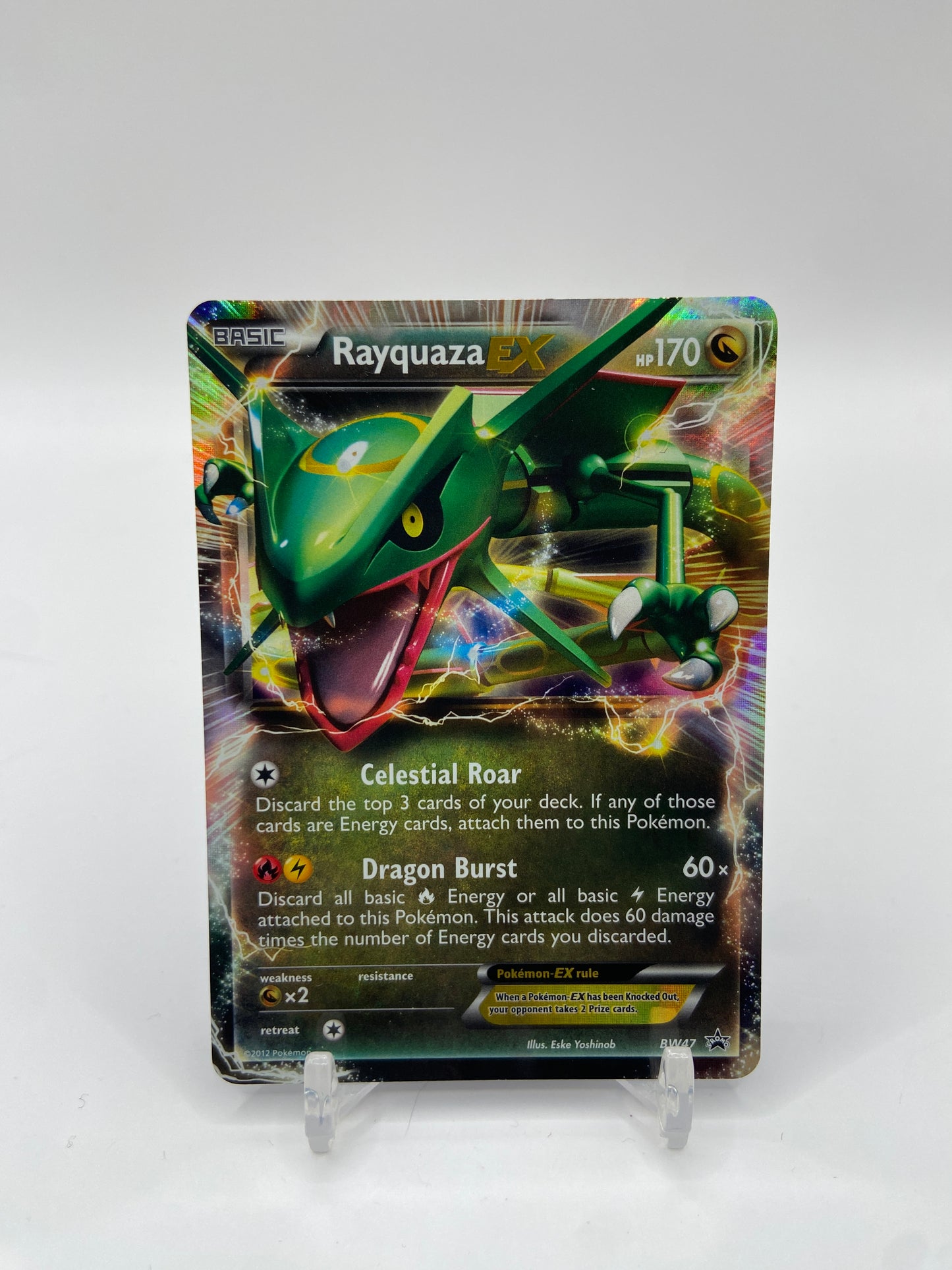 Rayquaza EX Black and White Promos BW47
